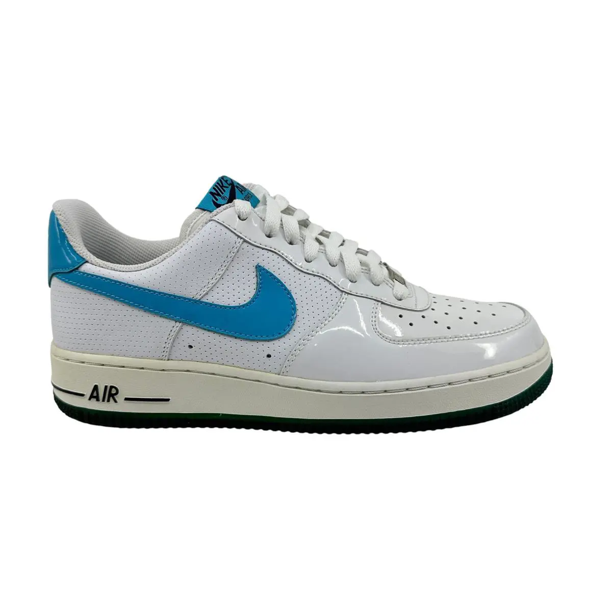 Nike shoes - Nike Air Force 1 `07 - 315122 110 - White, Manufacturer: White Marina Blue Obsidian 0