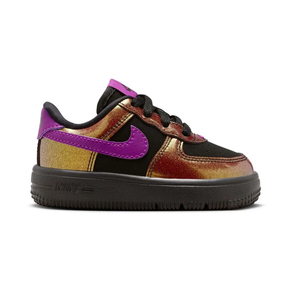 Toddler Nike Force 1 Low LV8 4_Black/Bold Berry IQ2739-001 - BLACK/BOLD BERRY