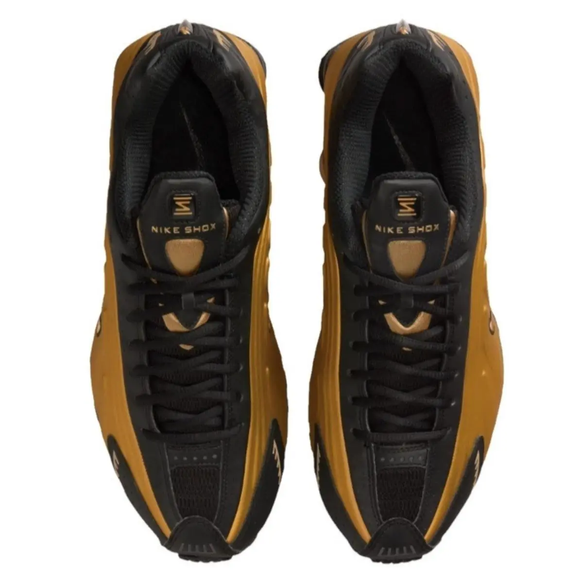 Nike shoes - Nike Shox - Shox - Gold, Maufacturer: Metallic Gold/Metallic Gold/Black 8