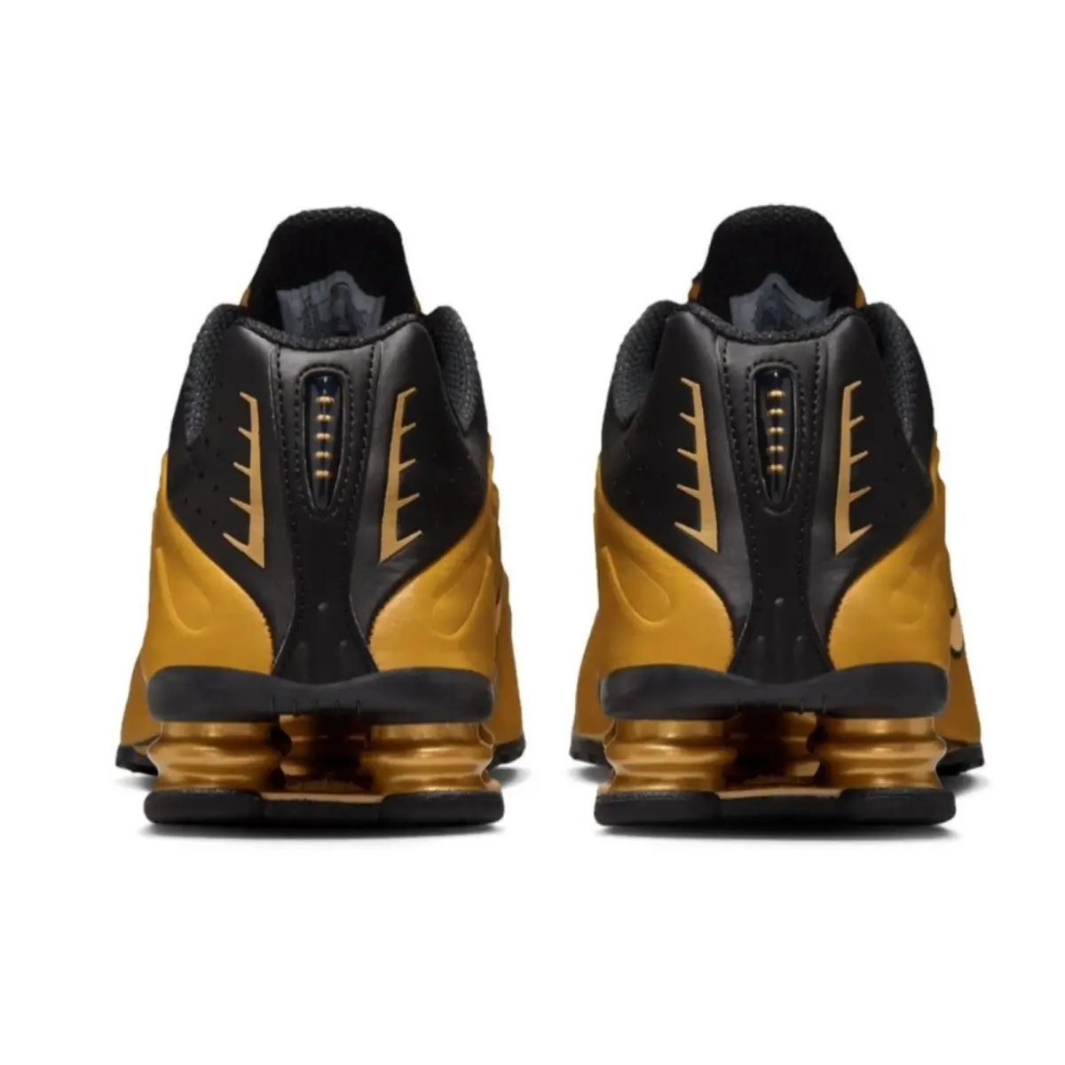 Nike shoes - Nike Shox - Shox - Gold, Maufacturer: Metallic Gold/Metallic Gold/Black 28