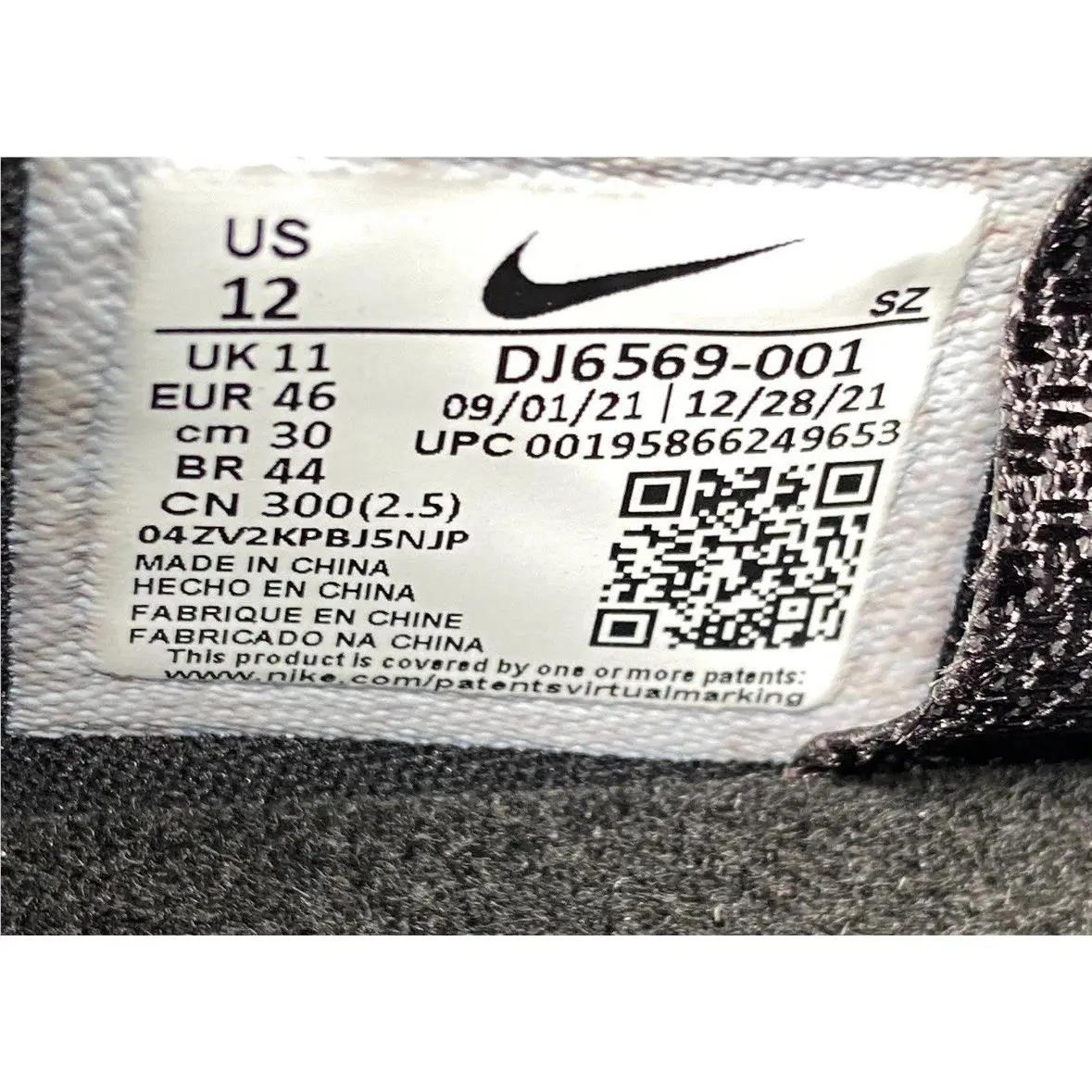 Nike shoes - Nike Air Zoom Victory Tour 2 - DJ6569-001 - Black 7