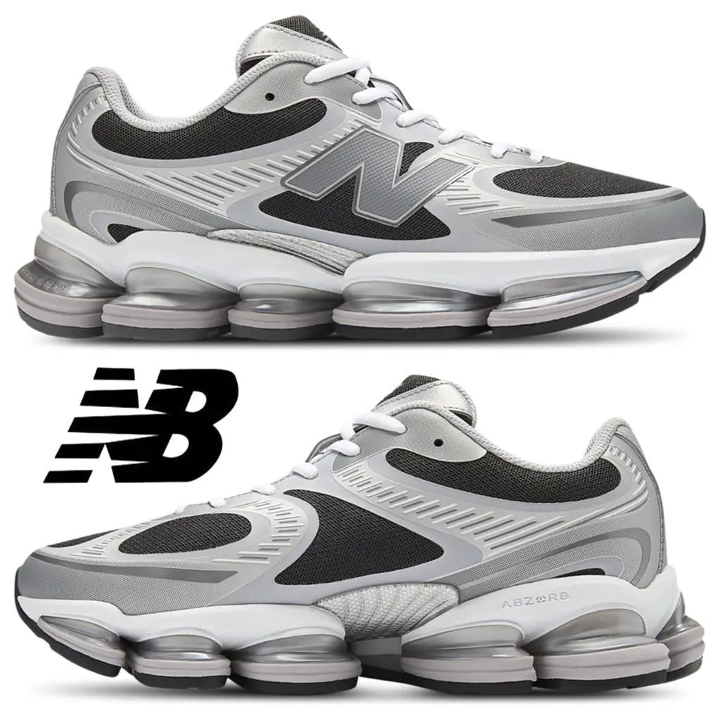 Nike New Balance 2000 Balance 2000 Men`s Sneakers Athletic Casual Shoes Running Walking Comfort - Silver, Maufacturer: Silver Metallic/Faded Black/White