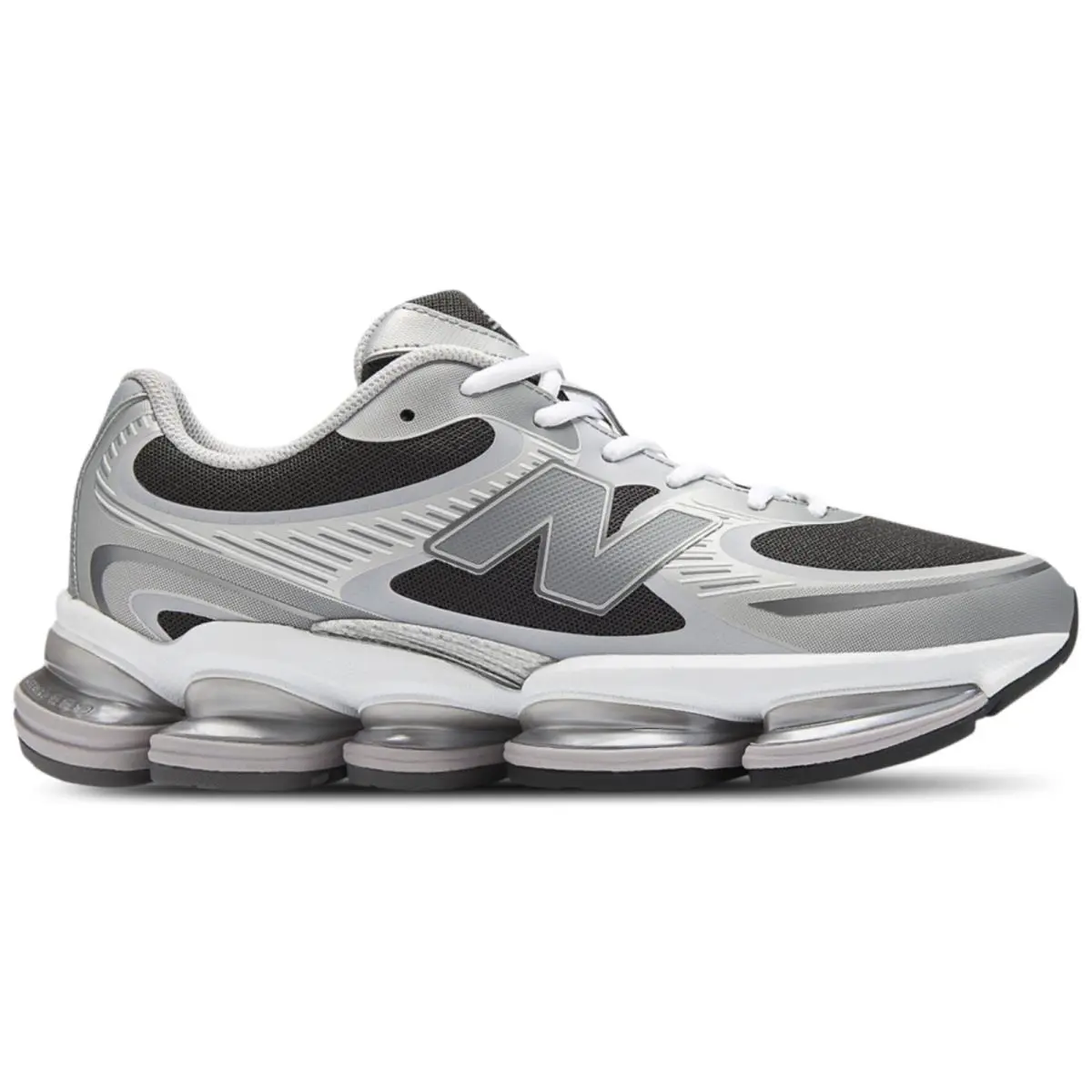 Nike shoes - New Balance 2000 - New Balance - Silver, Maufacturer: Silver Metallic/Faded Black/White 4