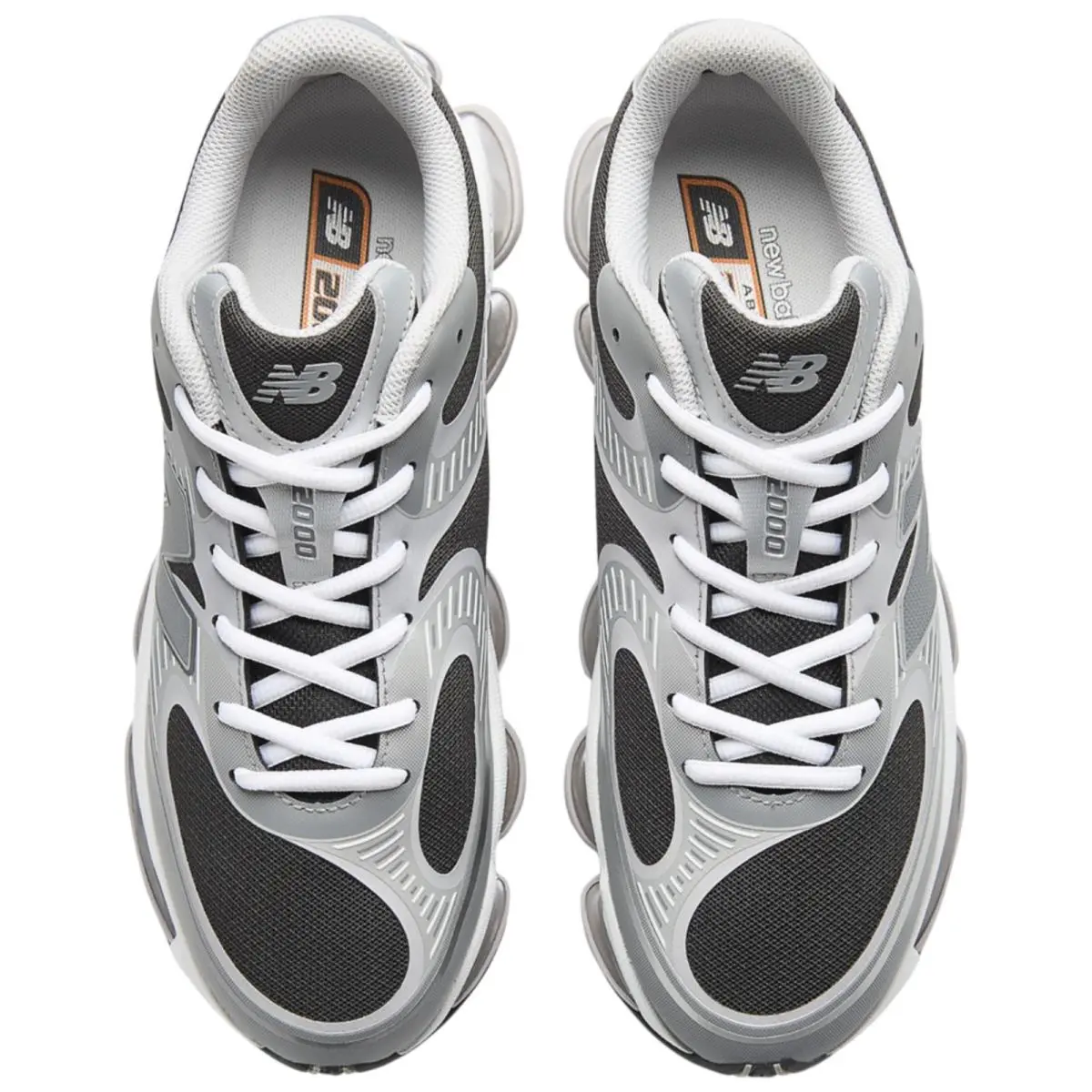 Nike shoes - New Balance 2000 - New Balance - Silver, Maufacturer: Silver Metallic/Faded Black/White 6