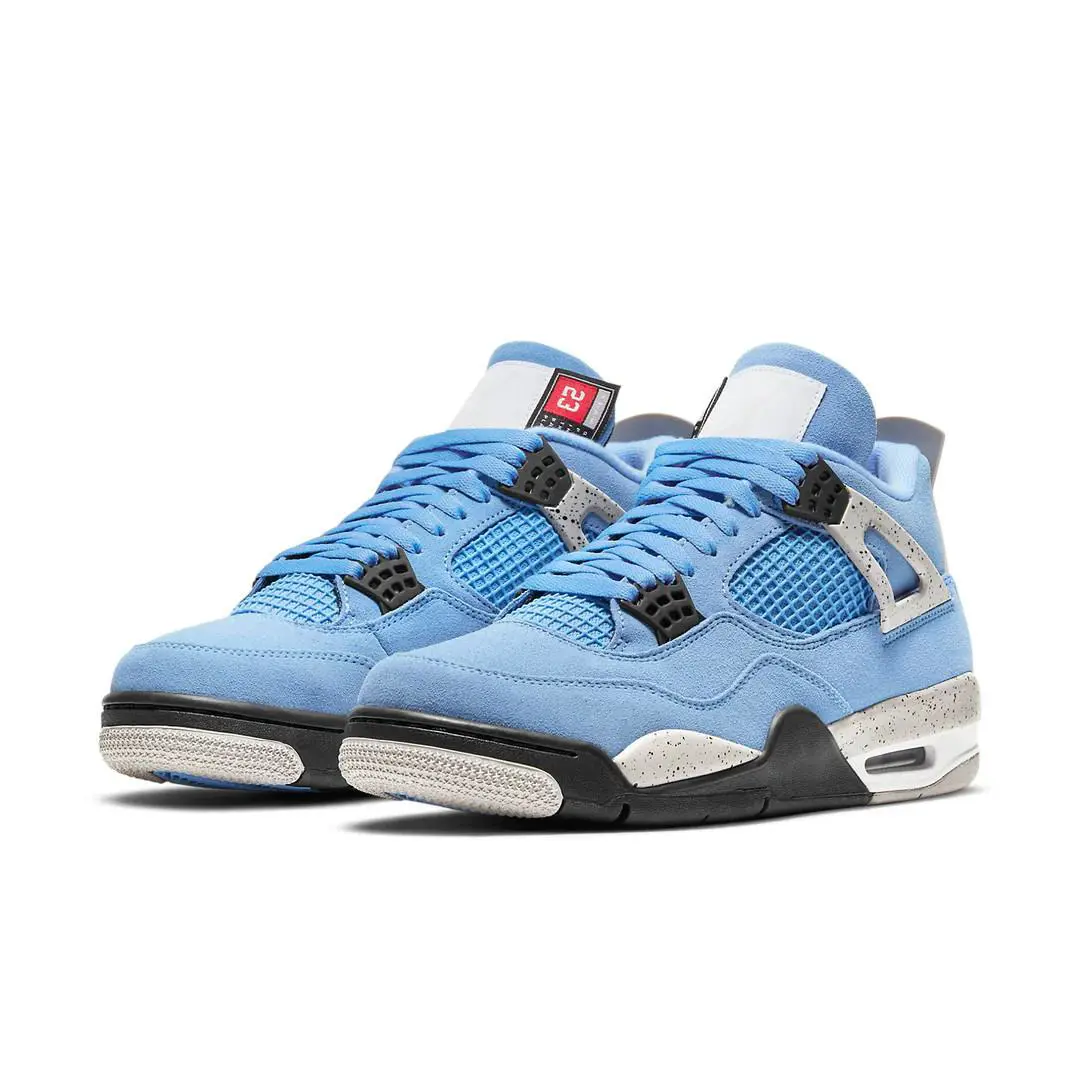 Nike shoes - Air Jordan Retro 4 - Air Retro - CT8527 400 - University Blue/Tech Grey/White/Black 1