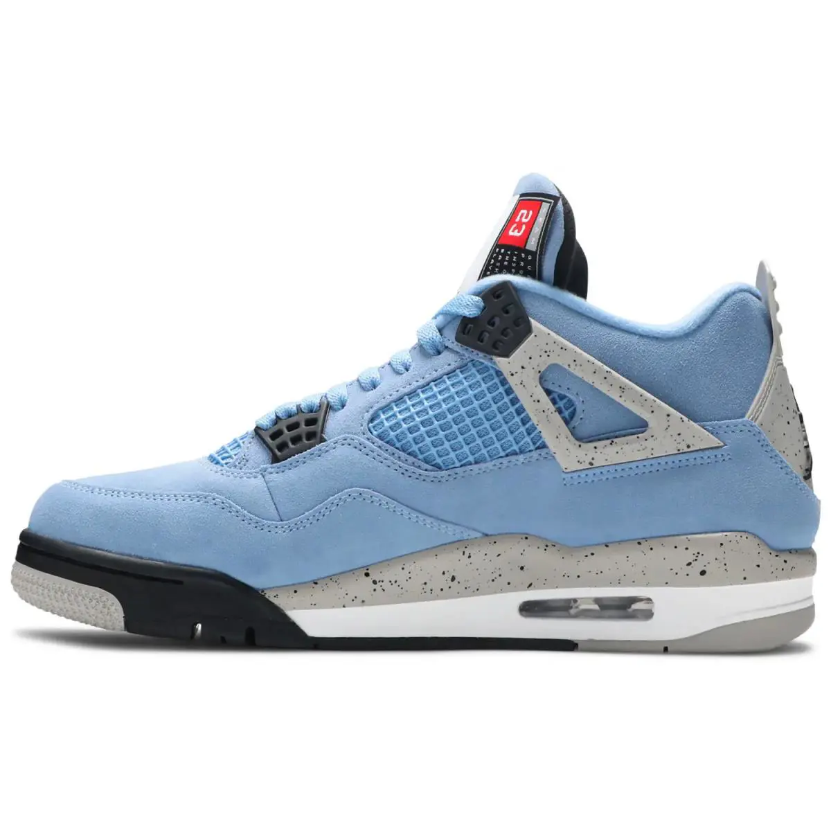 Nike shoes - Air Jordan Retro 4 - Air Retro - CT8527 400 - University Blue/Tech Grey/White/Black 5