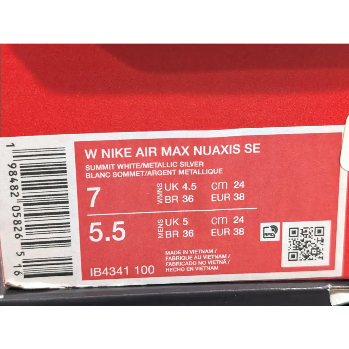 Nike shoes - Nike Air Max Nuaxis SE - IB4341-100 - Summit White/Silver 8