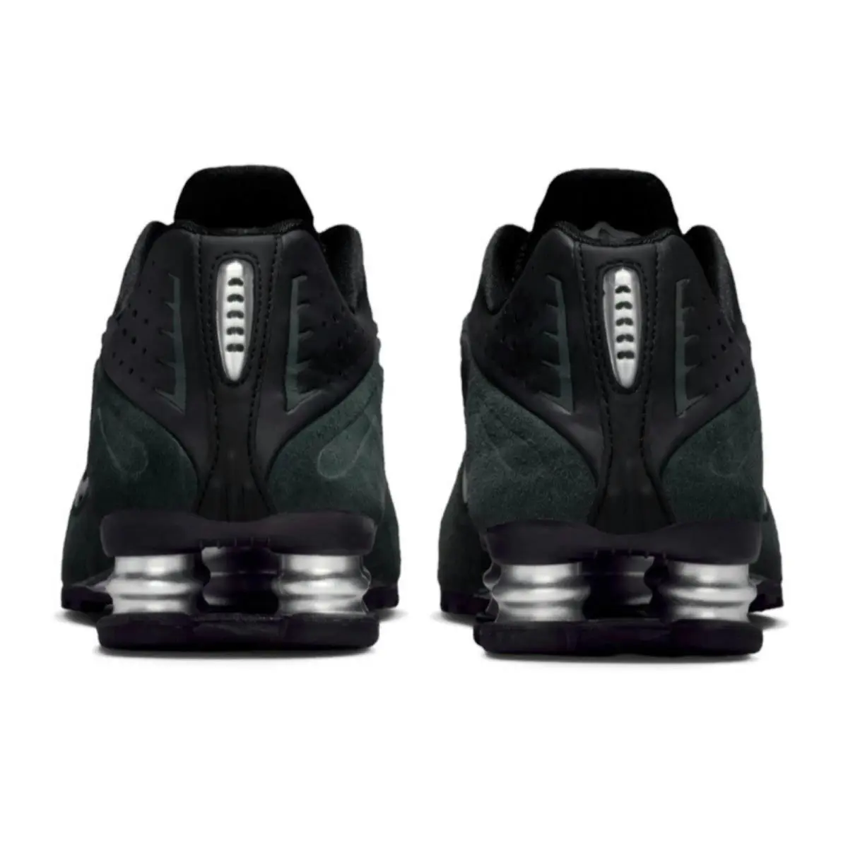 Nike shoes - Nike Shox - Shox - Black, Manufacturer: Mtlc Silver/Black/Seaweed 1
