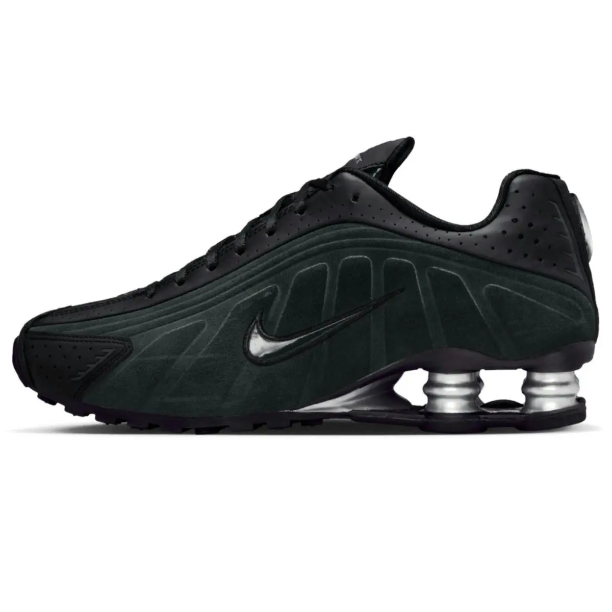 Nike shoes - Nike Shox - Shox - Black, Manufacturer: Mtlc Silver/Black/Seaweed 2