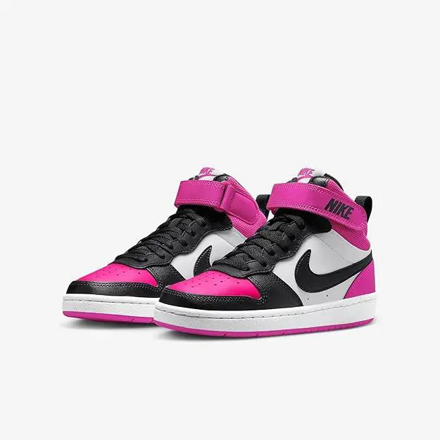 Nike shoes - White/Fierce Pink/Black 5