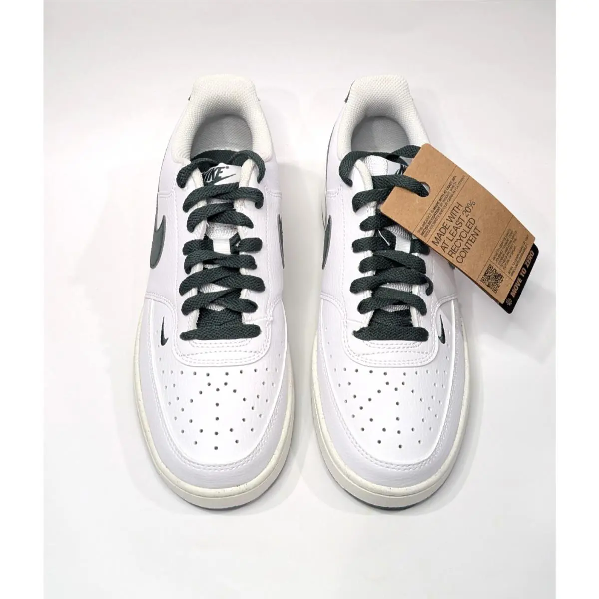 Nike shoes - Nike Court Vision Low - Court Vision Low - FV9952-101 - White/Green/Sail 1