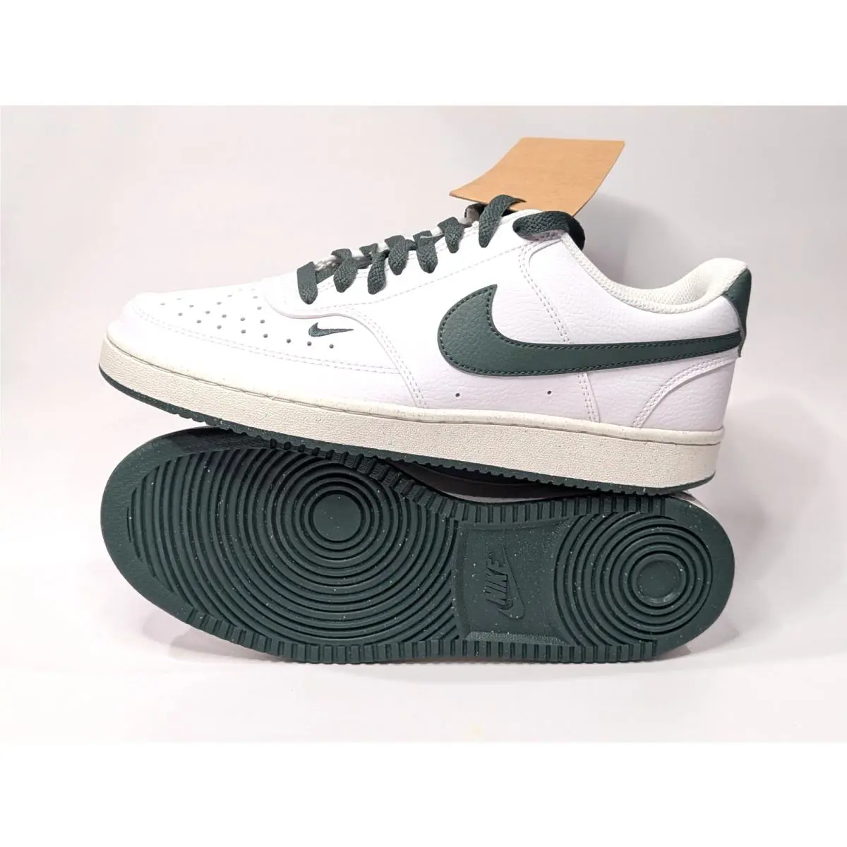 Nike shoes - Nike Court Vision Low - Court Vision Low - FV9952-101 - White/Green/Sail 2