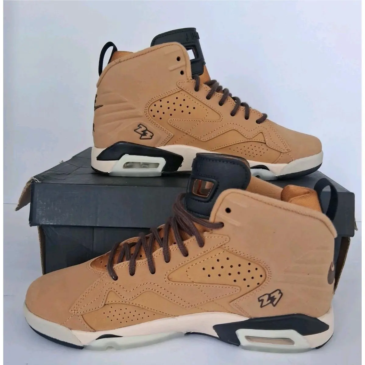 Nike shoes - Air Jordan 5 - Air - Flax/baroque brown/black 12