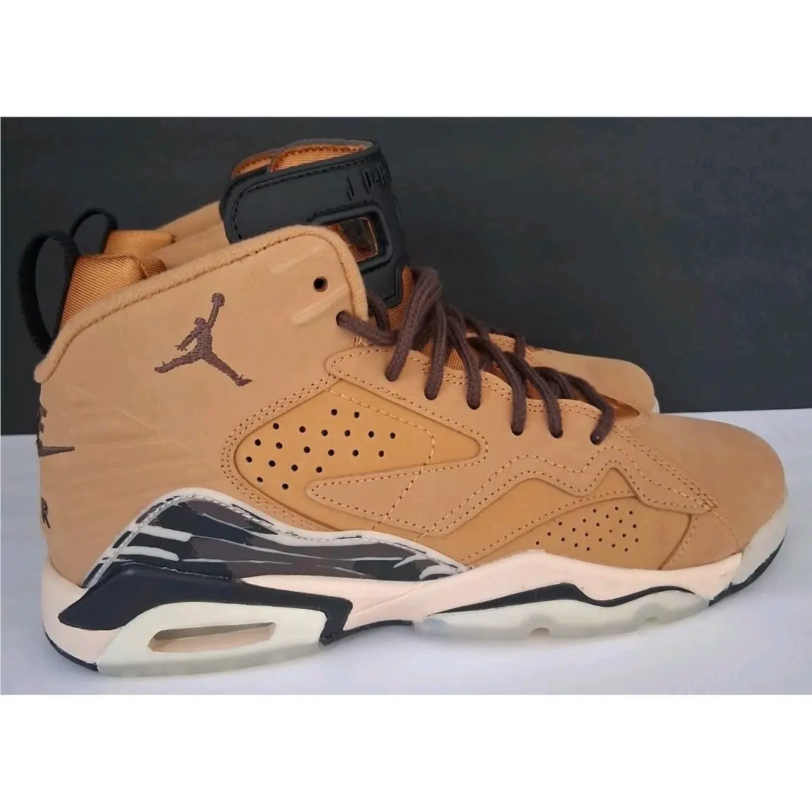 Nike shoes - Air Jordan 5 - Air - Flax/baroque brown/black 14