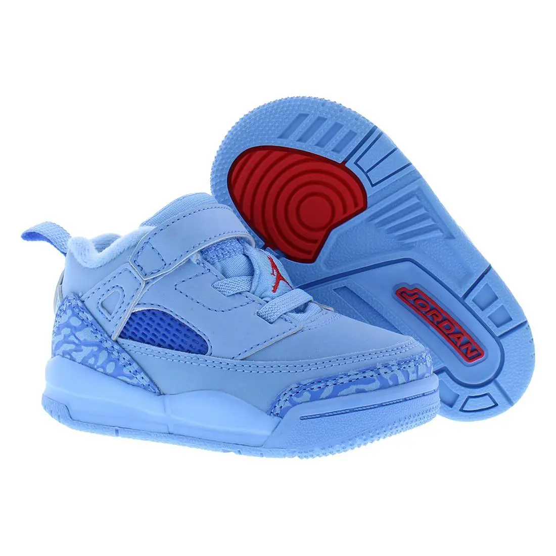 Nike Jordan Spizike Low Leather Infant/toddler Shoes - Football Blue/Fountain Blue, Main: Blue