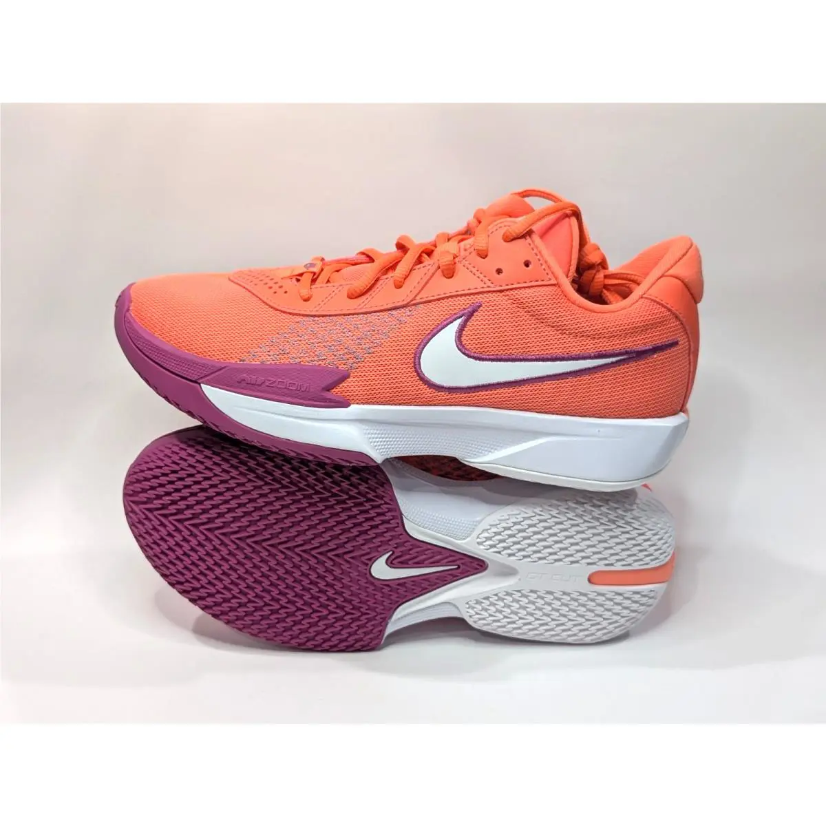 Nike shoes - Nike Air Zoom G.T. Cut Academy - FJ7791-600 - Wild Mango/White 2
