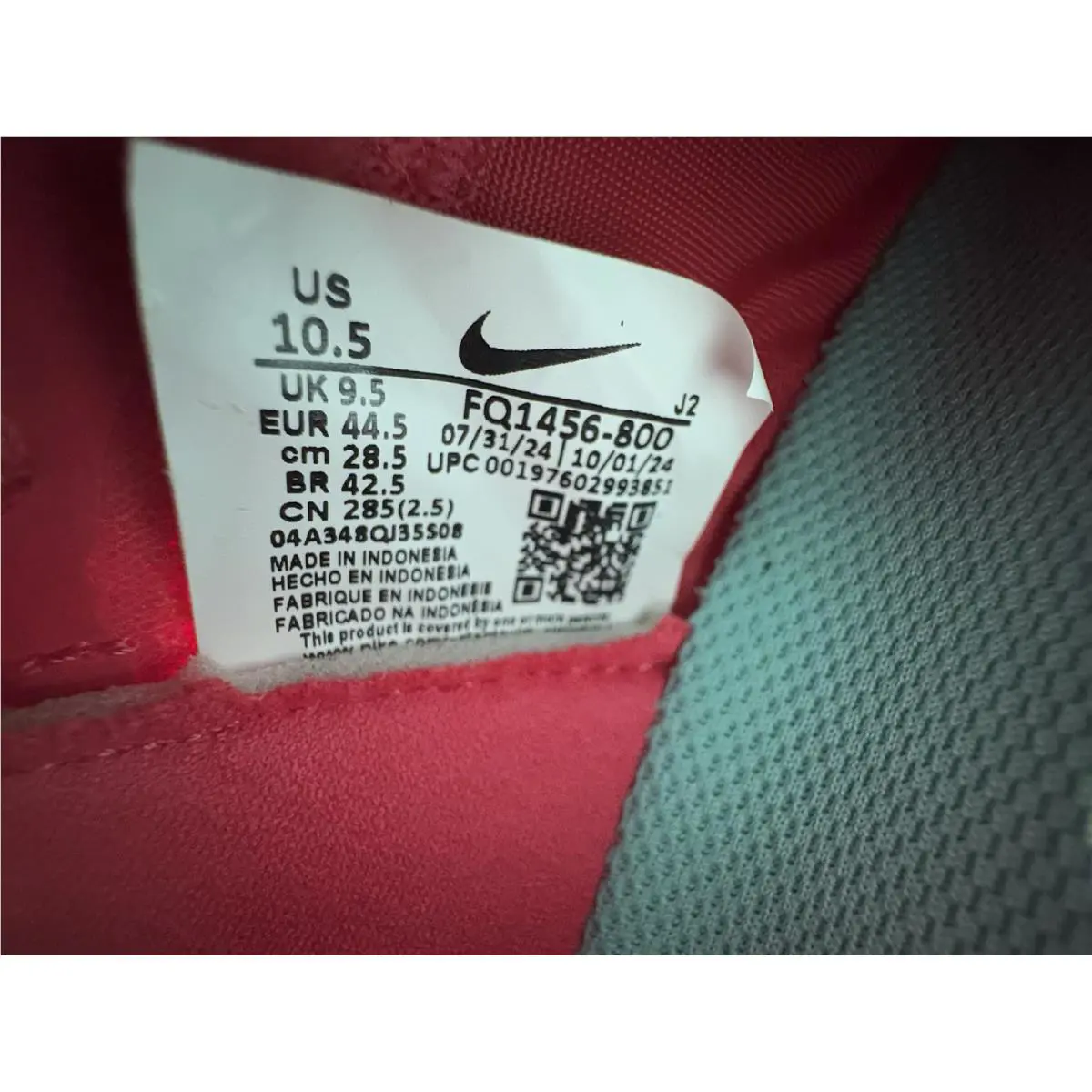Nike shoes - Nike Zoom Mercurial Superfly 10 - FQ1456-800 - Red 7