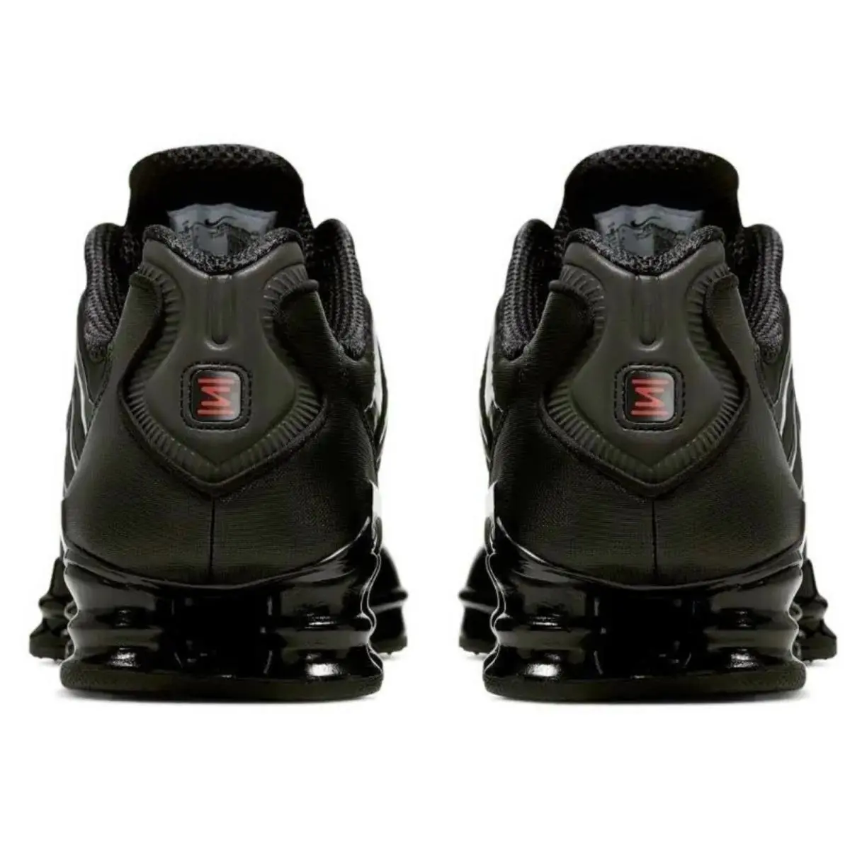 Nike shoes - Nike Shox - Shox - Black, Manufacturer: Black/Black Metallic/Max Orange 3
