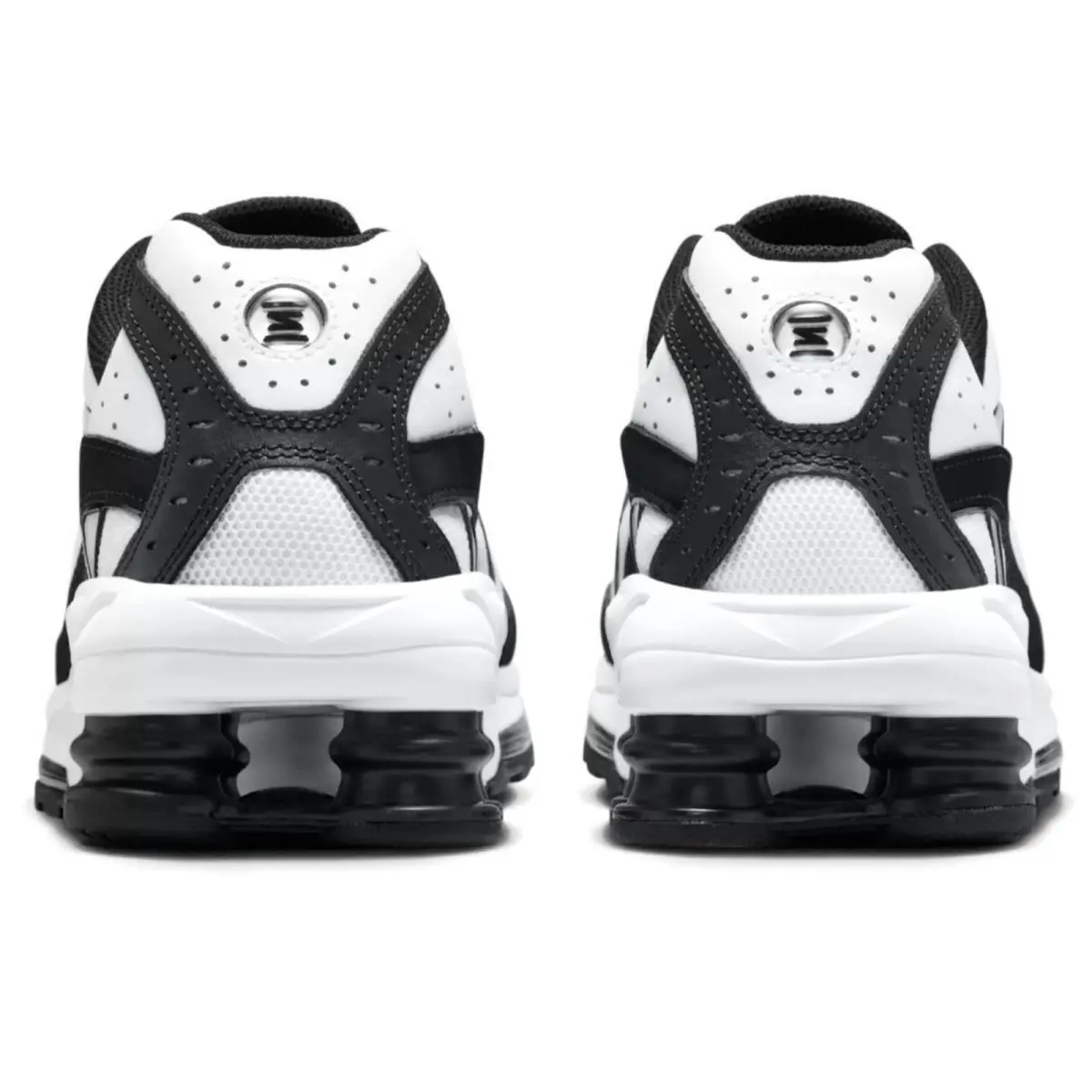 Nike shoes - Nike Shox - Shox - White, Maufacturer: Black/White/White 8