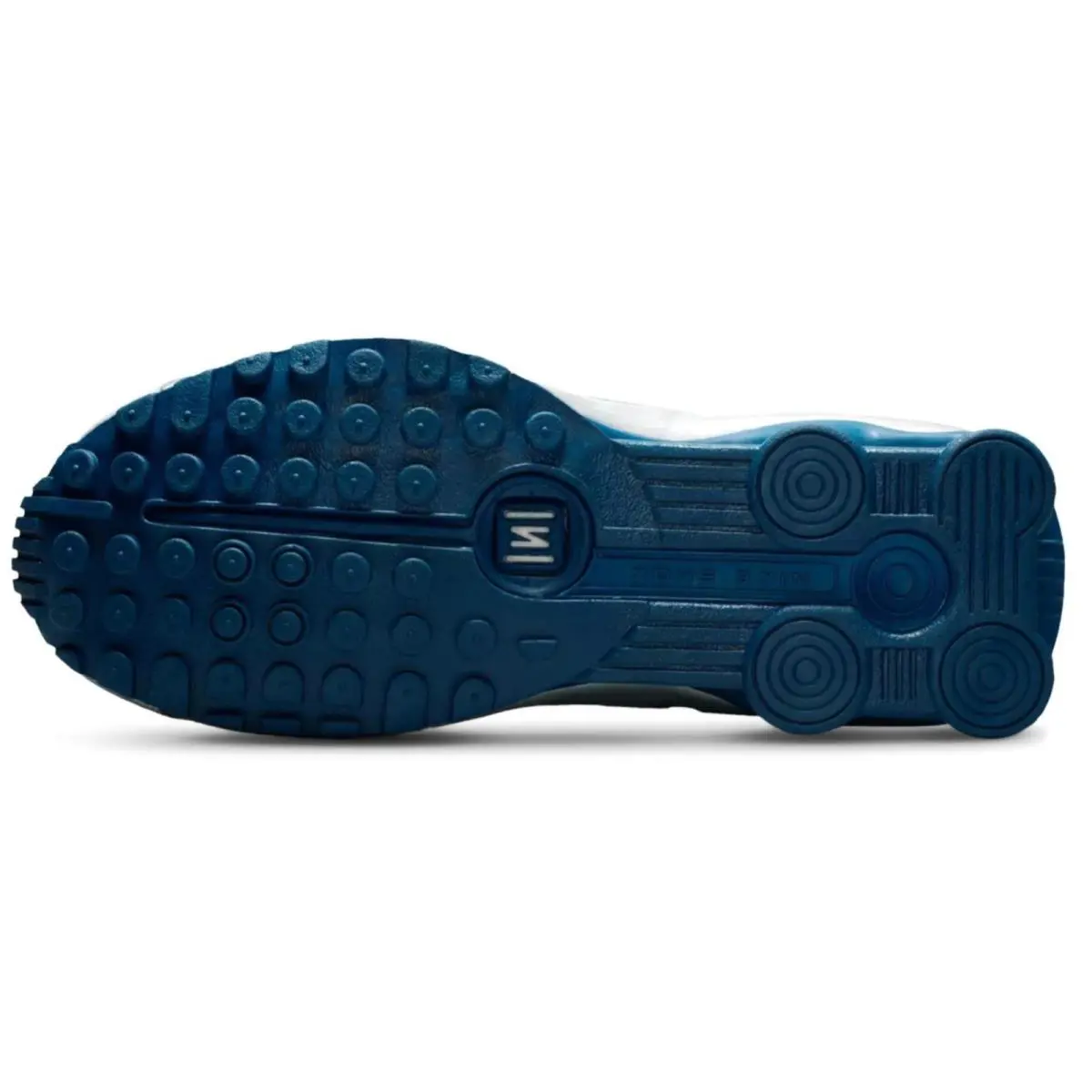 Nike shoes - Nike Shox - Shox - Silver, Maufacturer: Metallic Silver/Court Blue/White 12