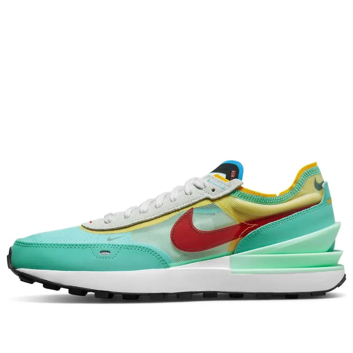 Nikewaffle One SE `multi-color` Men`s Running Shoes DV2209-300 - Multicolor