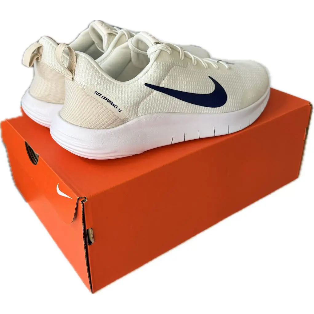 Nike shoes - Nike Flex Experience Run 12 - DV0740-003 - Sail/Deep Royal Blue 5
