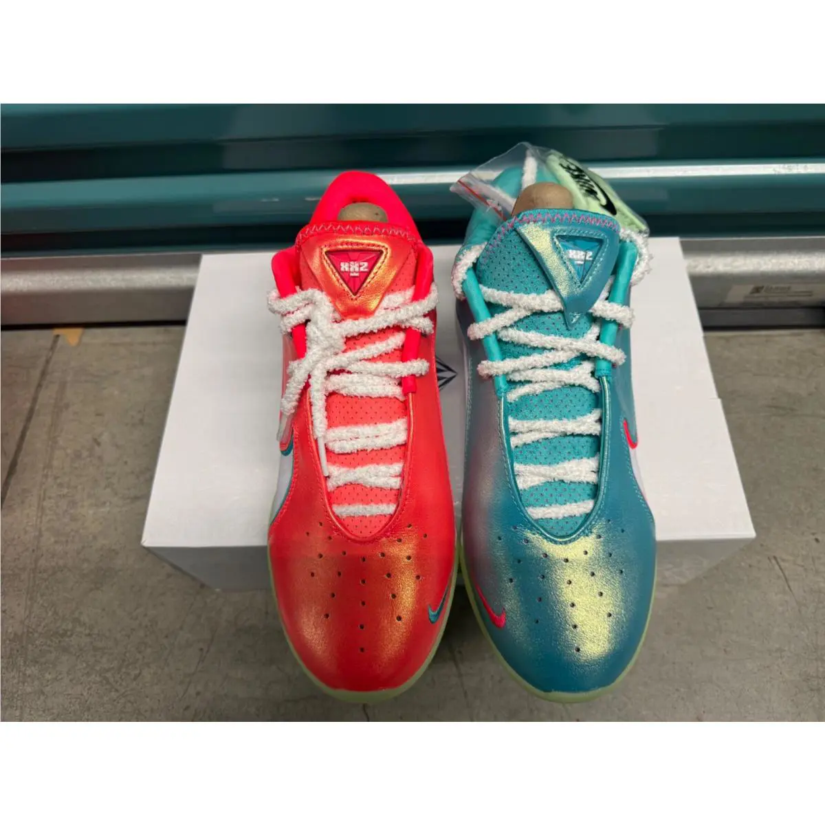 Nike shoes - Nike Lebron 22 - Lebron - HV5148-600 - Red/White/Green 1