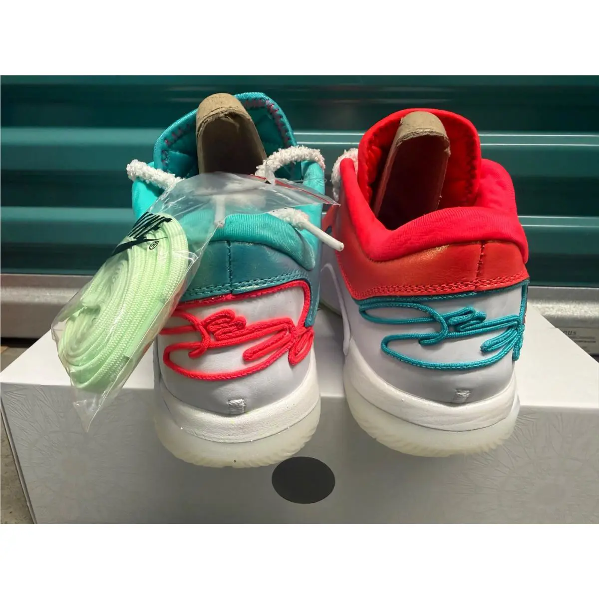 Nike shoes - Nike Lebron 22 - Lebron - HV5148-600 - Red/White/Green 2