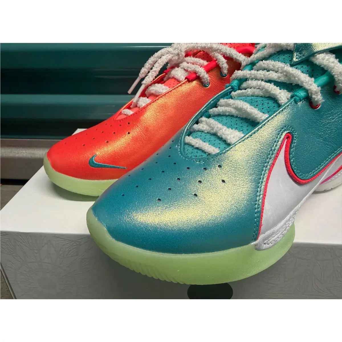 Nike shoes - Nike Lebron 22 - Lebron - HV5148-600 - Red/White/Green 4
