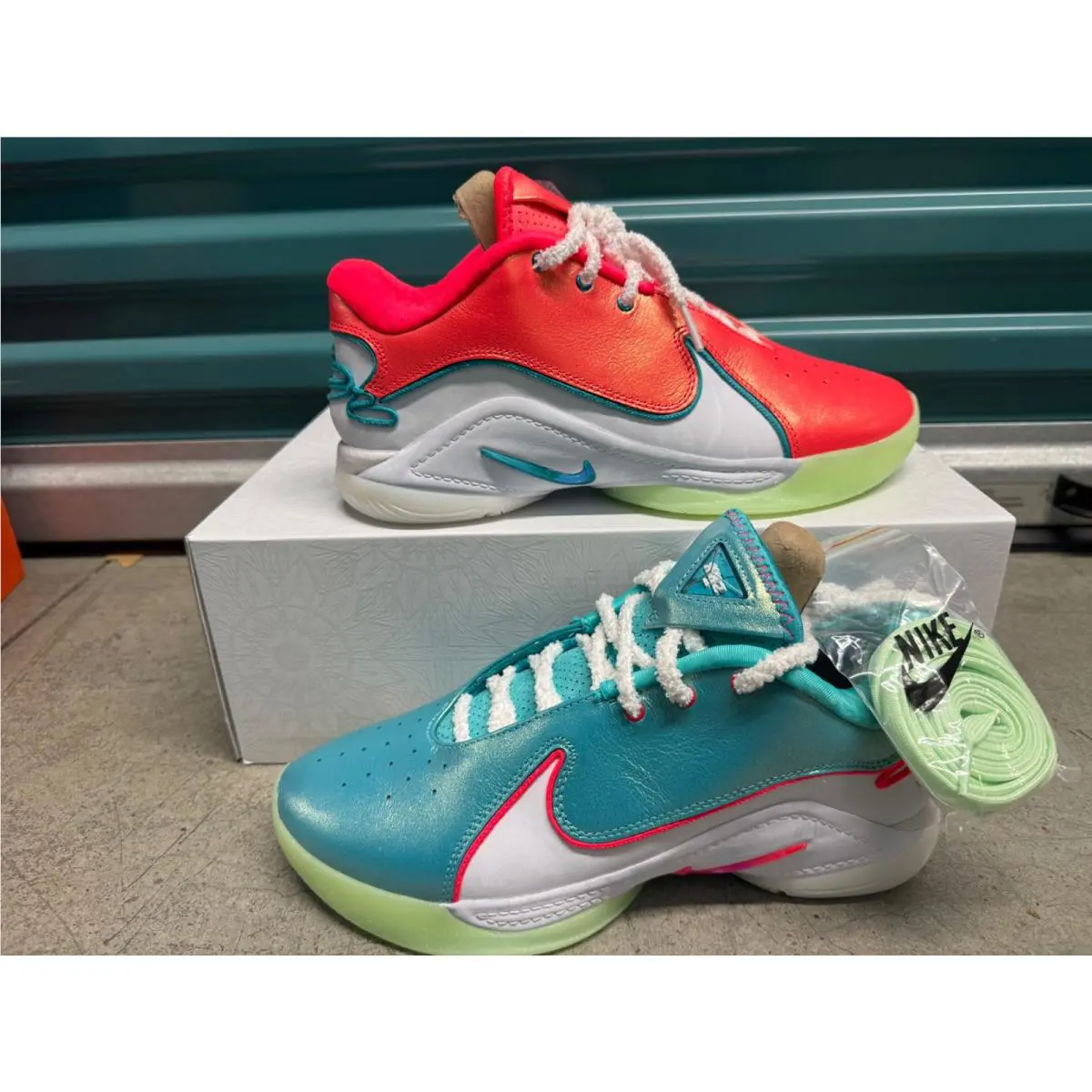 Nike shoes - Nike Lebron 22 - Lebron - HV5148-600 - Red/White/Green 6