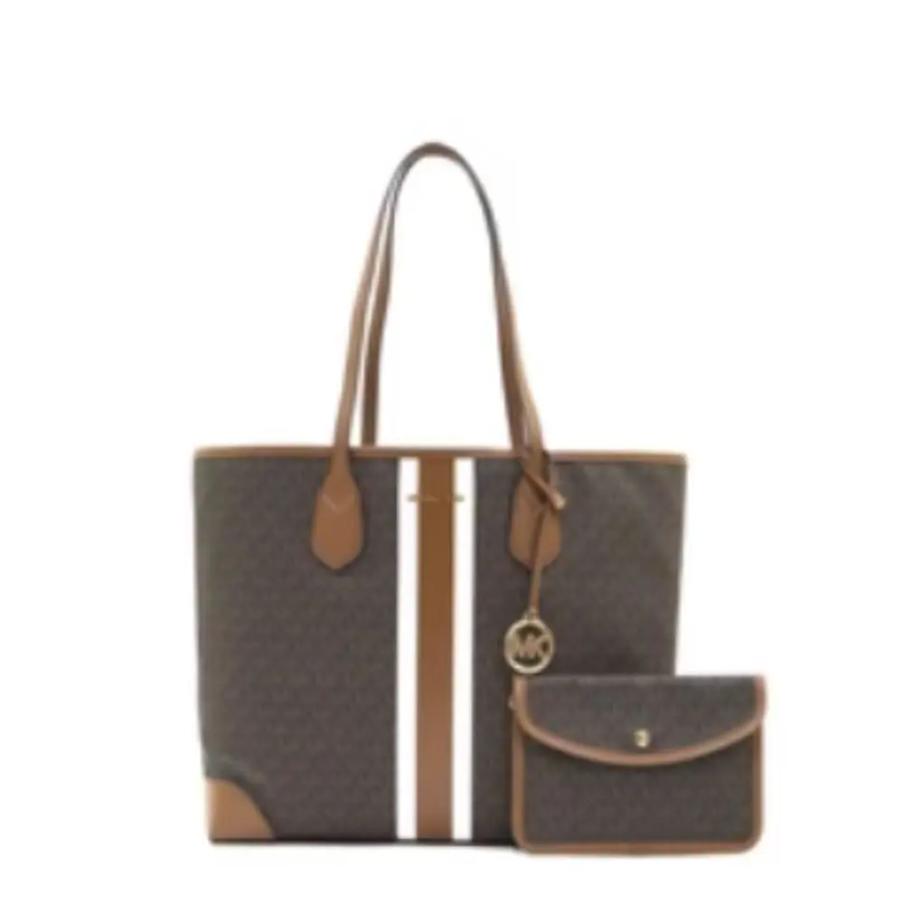 Michael Kors Eva Large Tote Travel Bag - Brown - Brown
