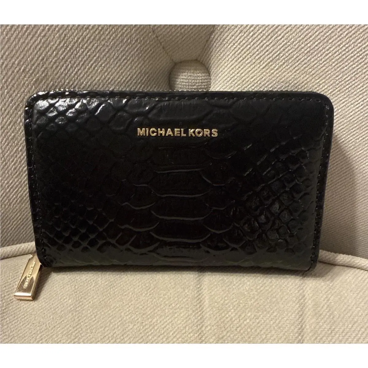 Michael Kors Bryant Small Card Case Black NWT$98
