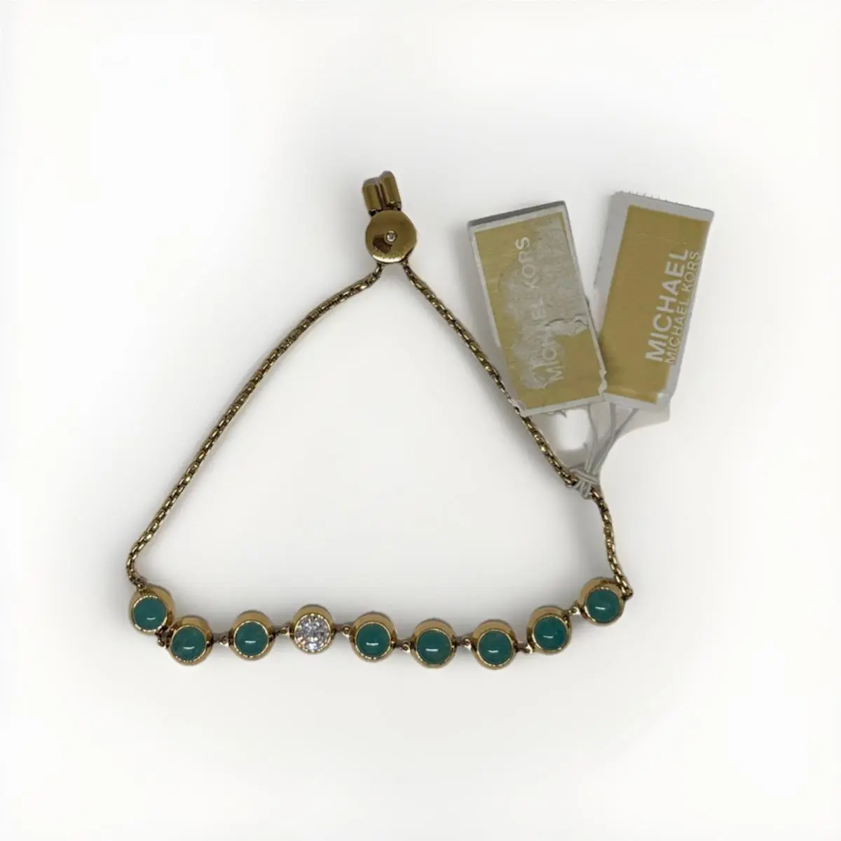 Michael Kors Women’s Turquoise Slider Bracelet Easy Opulence MKJ6431710