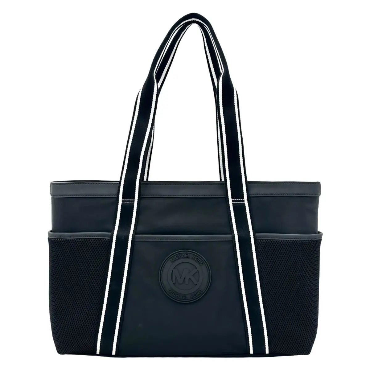 Michael Kors Lautner Nylon Classic East/west Tote Bag - Black - Exterior: Black Coffee