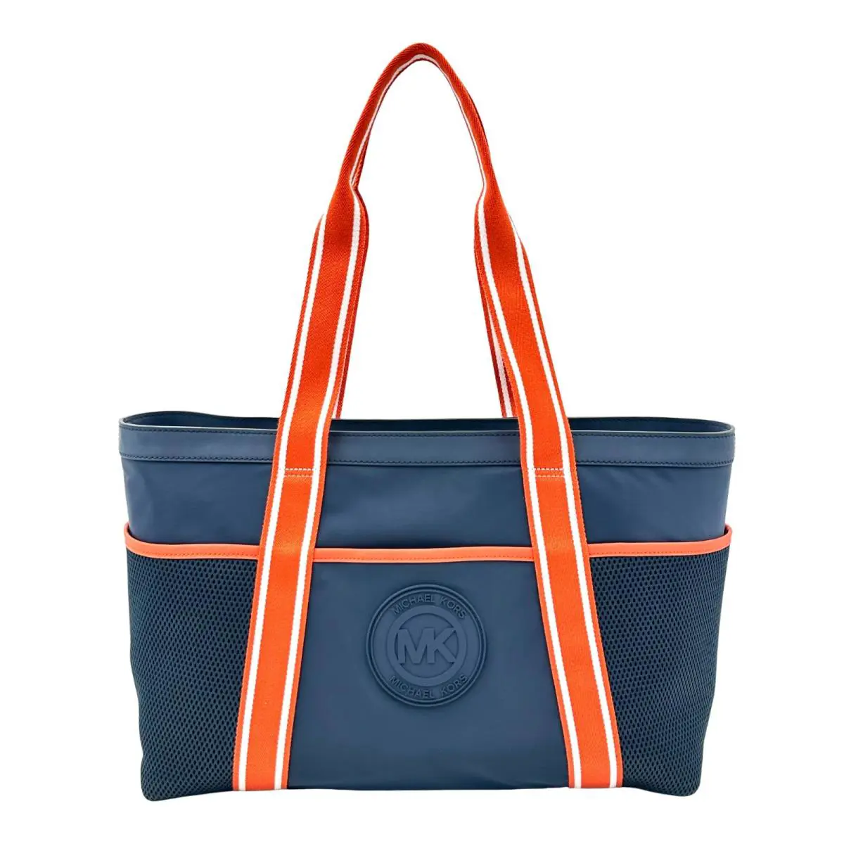 Michael Kors Lautner Nylon Classic East/west Tote Bag - Navy - Exterior: Navy