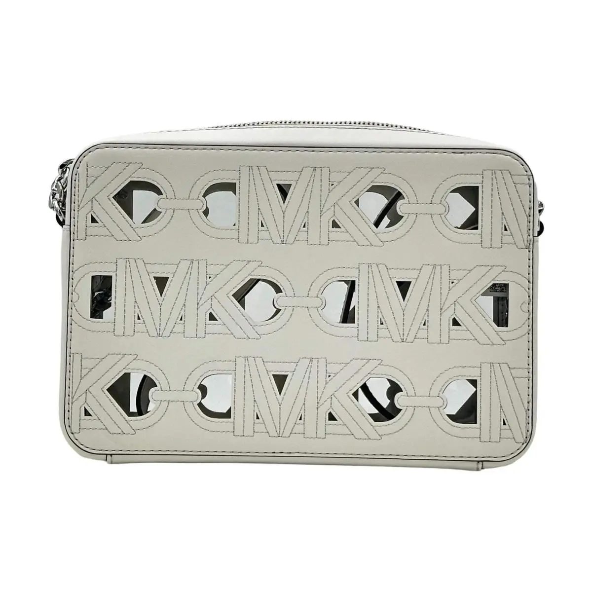 Michael Kors Jet Set Large East-west Crossbody Bag - Optic White