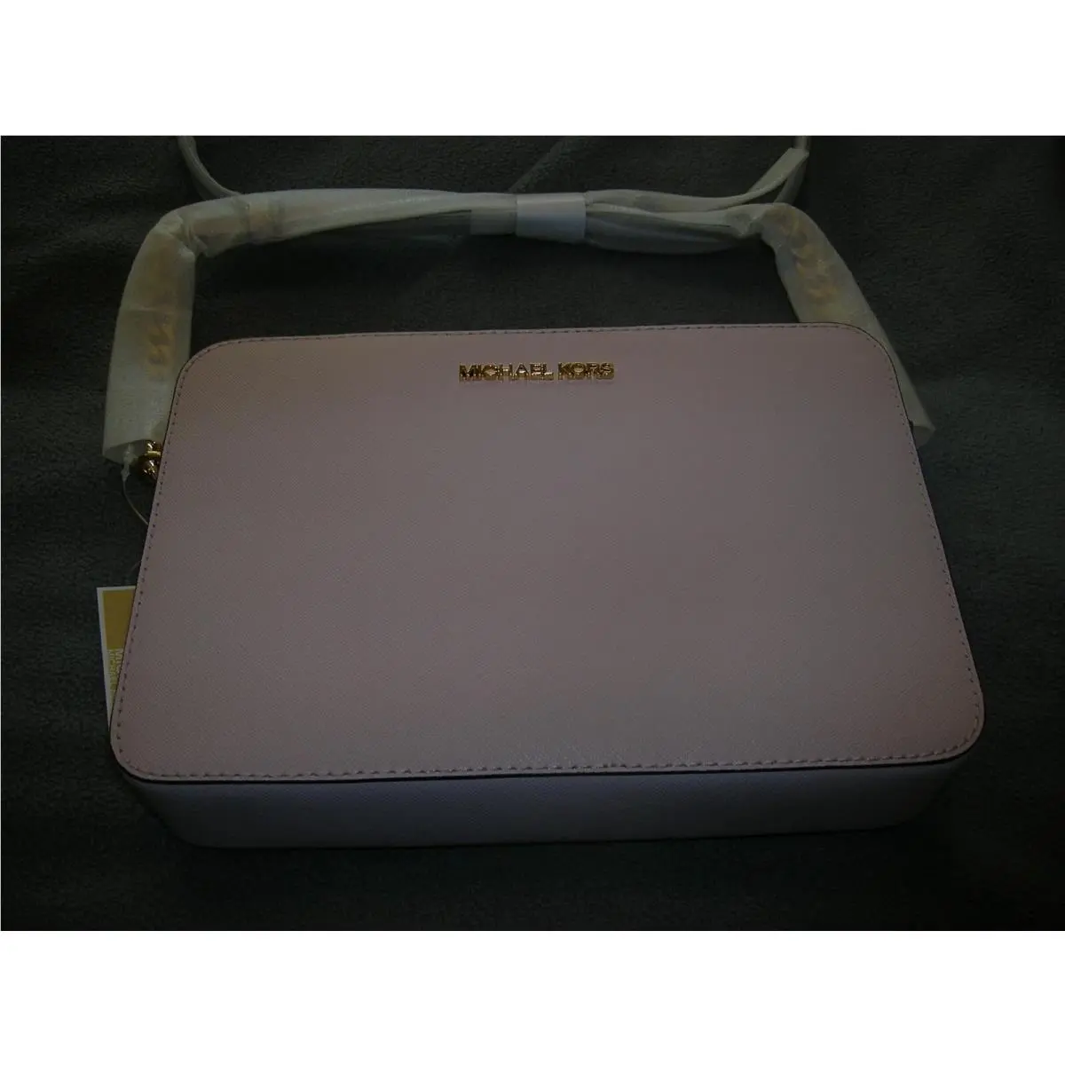 Michael Kors - Large Crossbody Leather Bag - Powder Blush