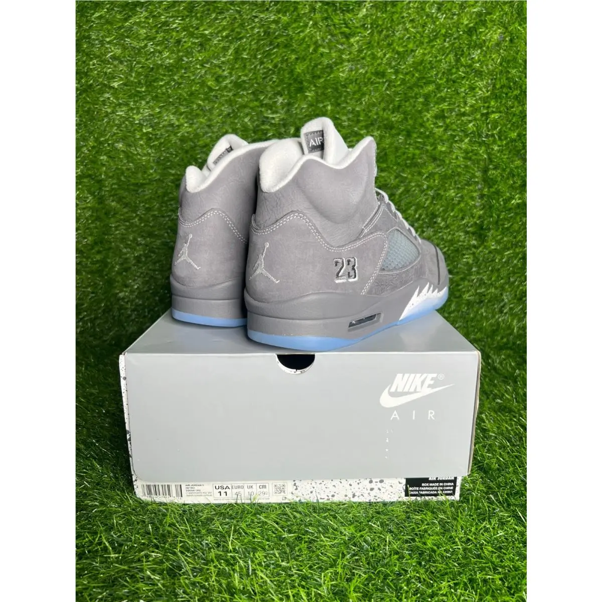 Nike shoes - Air Jordan 5 - Air - DD0587-002 - Gray (UPC: 00198726470259) 1