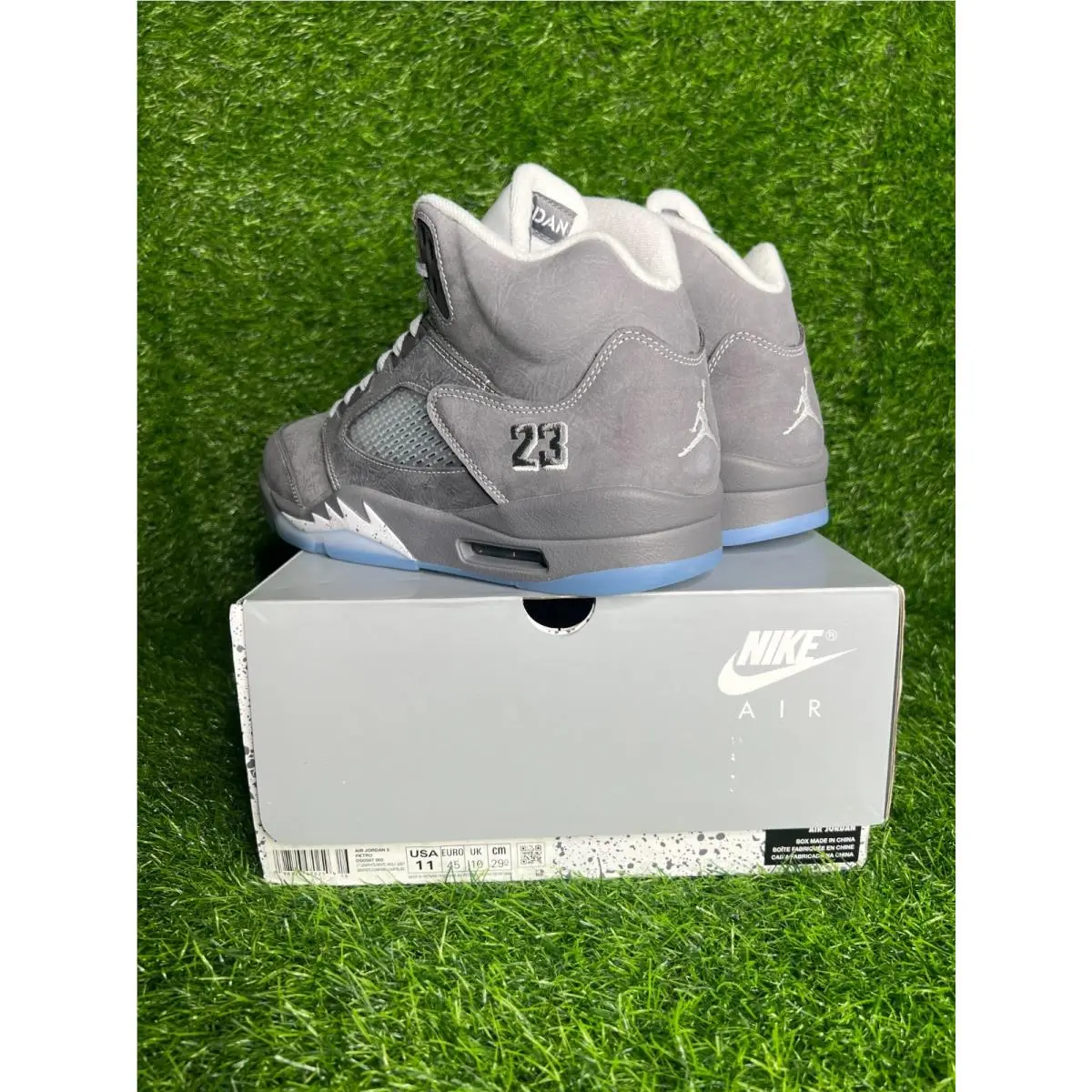 Nike shoes - Air Jordan 5 - Air - DD0587-002 - Gray (UPC: 00198726470259) 3
