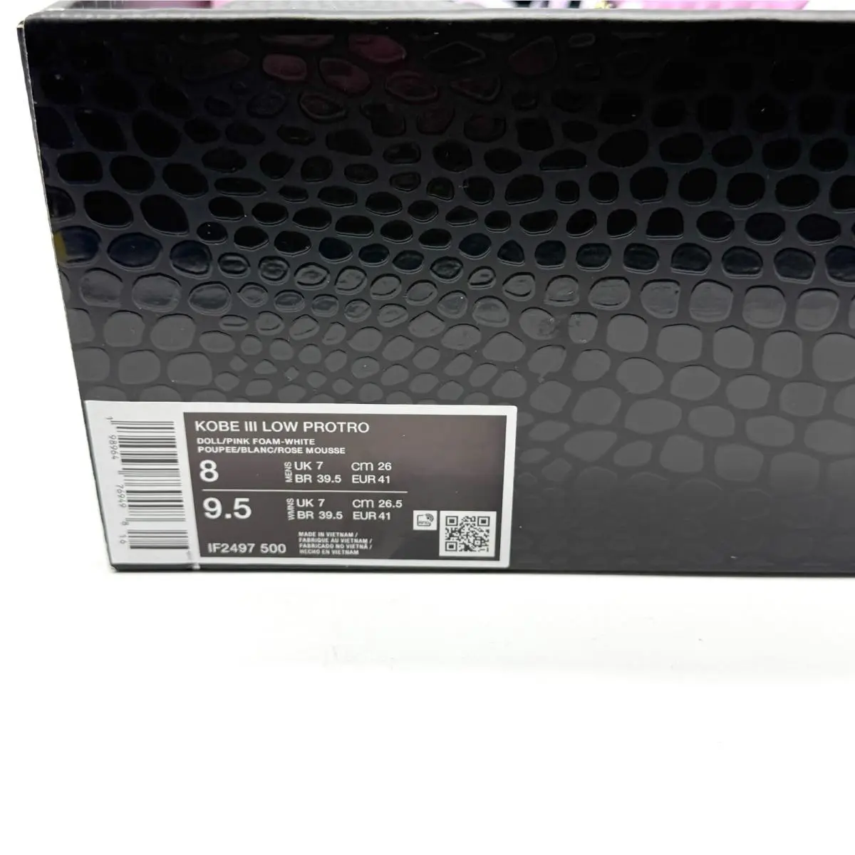 Nike shoes - Nike Kobe III Low Protro - IF2497-500 - Pink (UPC: 198964769498) 8