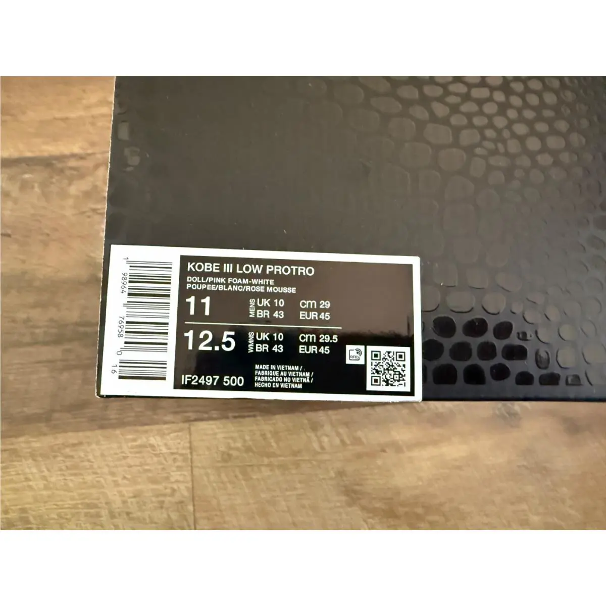 Nike shoes - Nike Kobe III Low Protro - IF2497-500 - Pink (UPC: 198964769498) 4