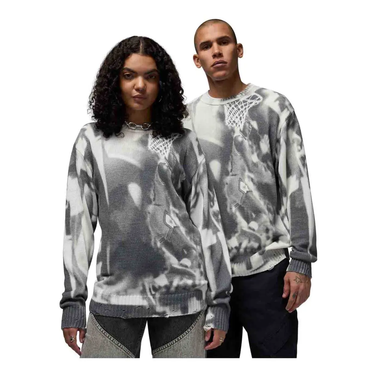 Mens Air Jordan Knit Sweater_sail HQ1635-133-SIZE XL - SAIL
