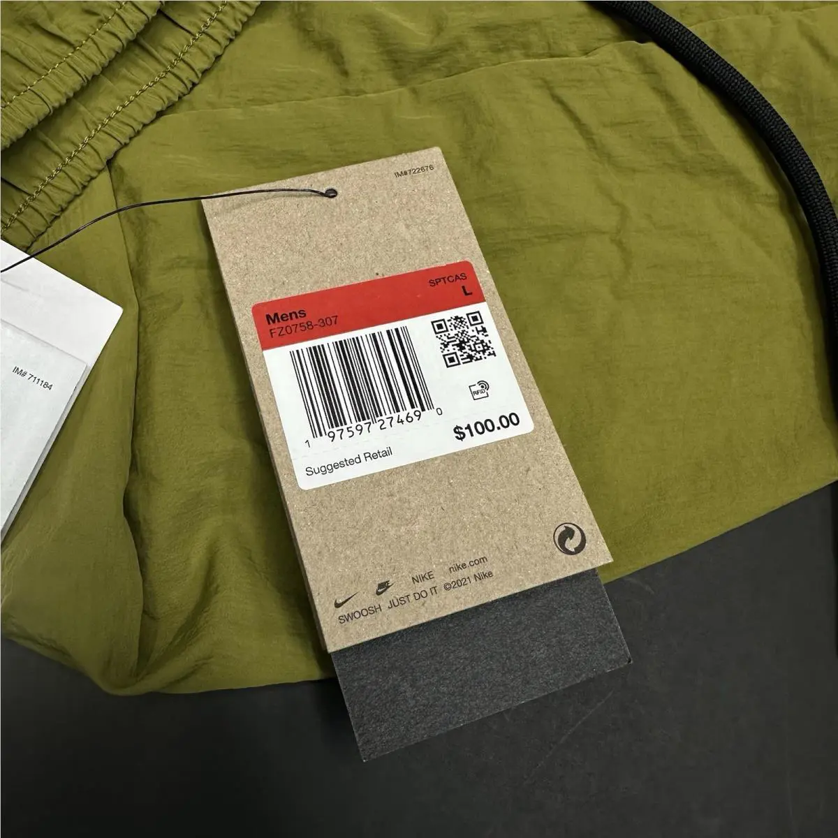 Nike clothing - Nike Tech - Tech - FZ0758307 - Green (UPC: 0197597291192) 5