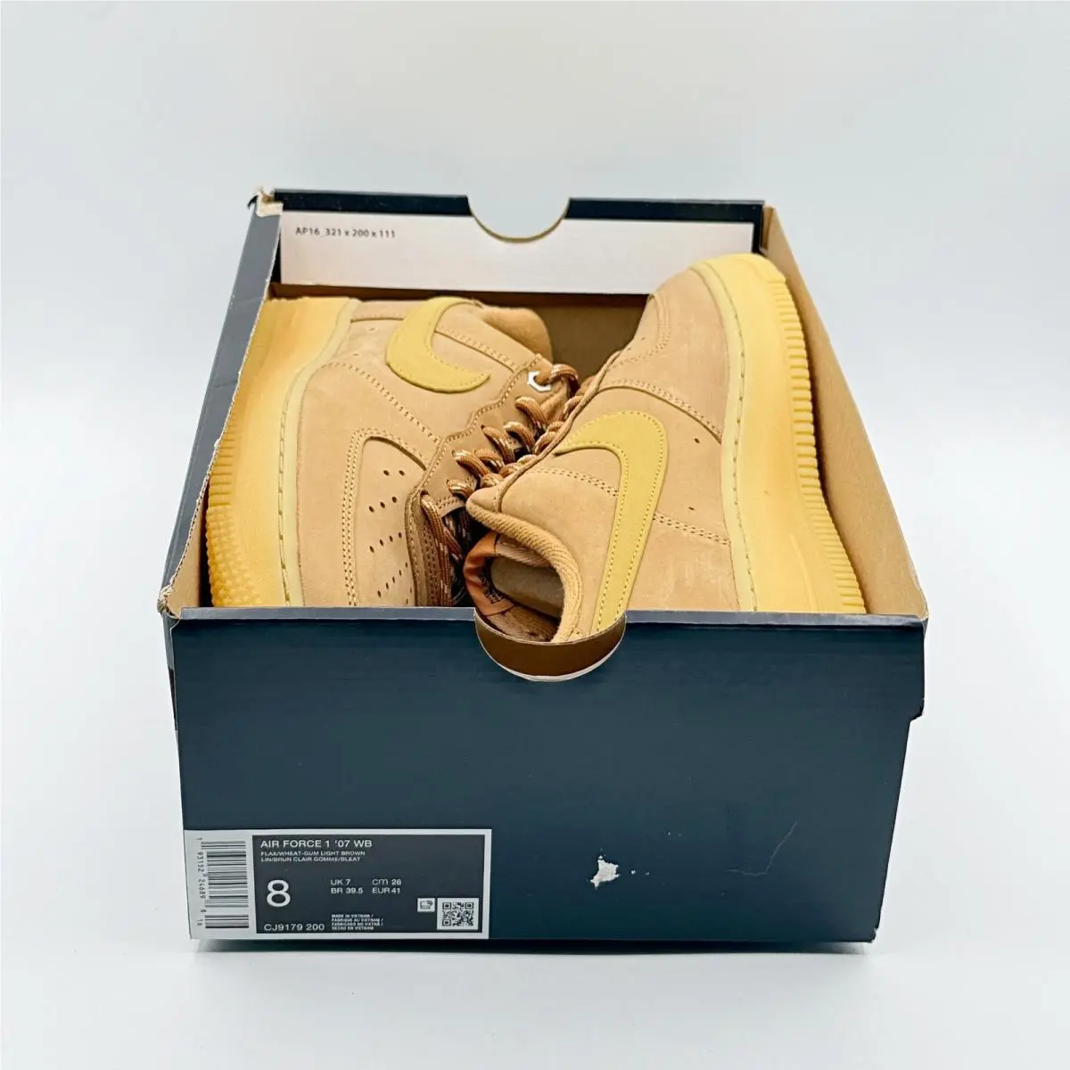 Nike shoes - Nike Air Force 1 - Air Force - CJ9179-200 - Brown (UPC: 193152246898) 0