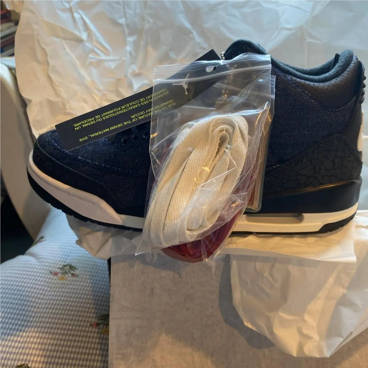 Nike shoes - Air Jordan 3 - Air - IH7959-400 - Blue 3