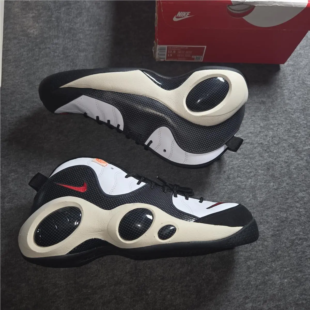Nike shoes - Nike Air Zoom Flight - Air Zoom Flight - DX3955-100 - White 0