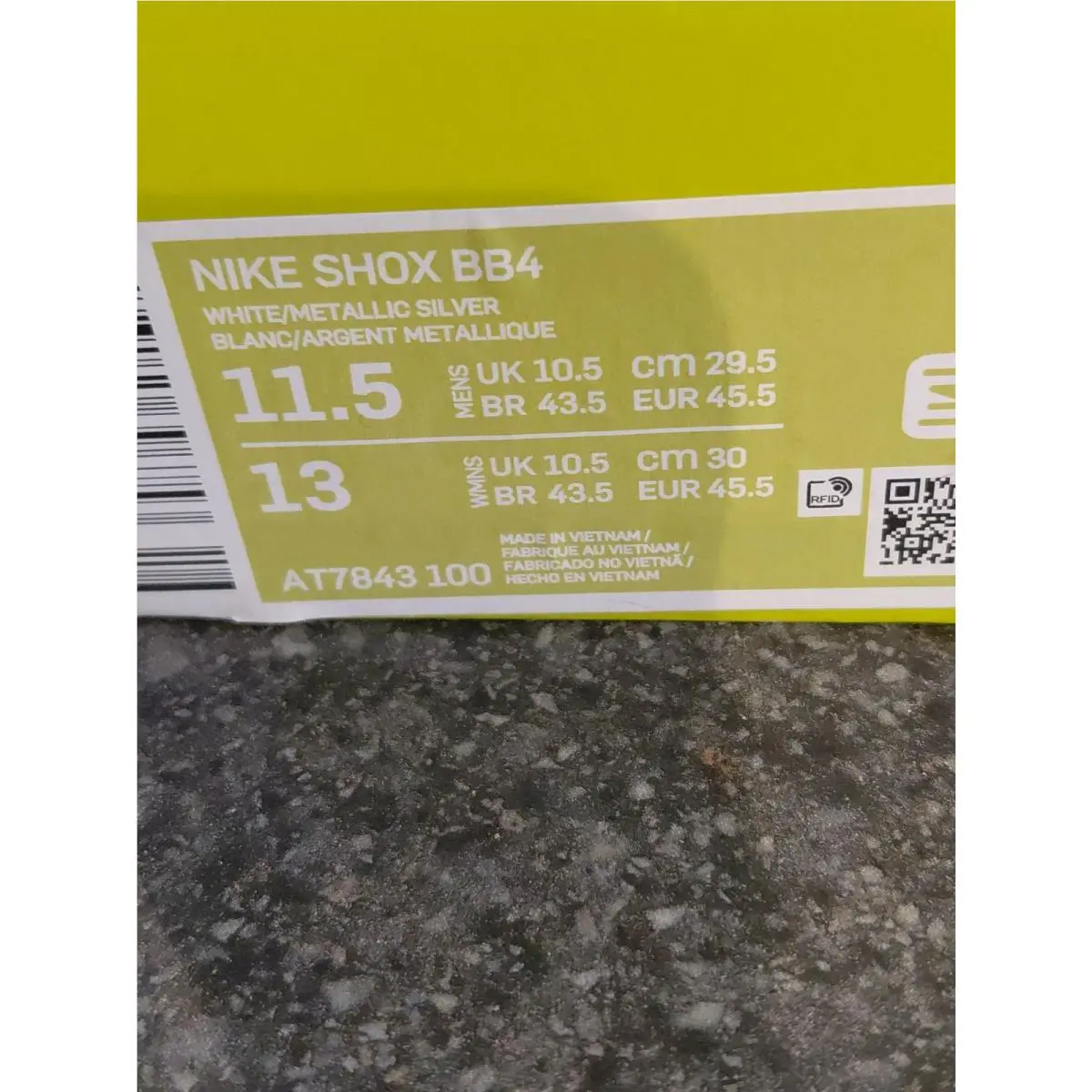 Nike shoes - Nike Shox - Shox - AT7843-100 - Blue 4
