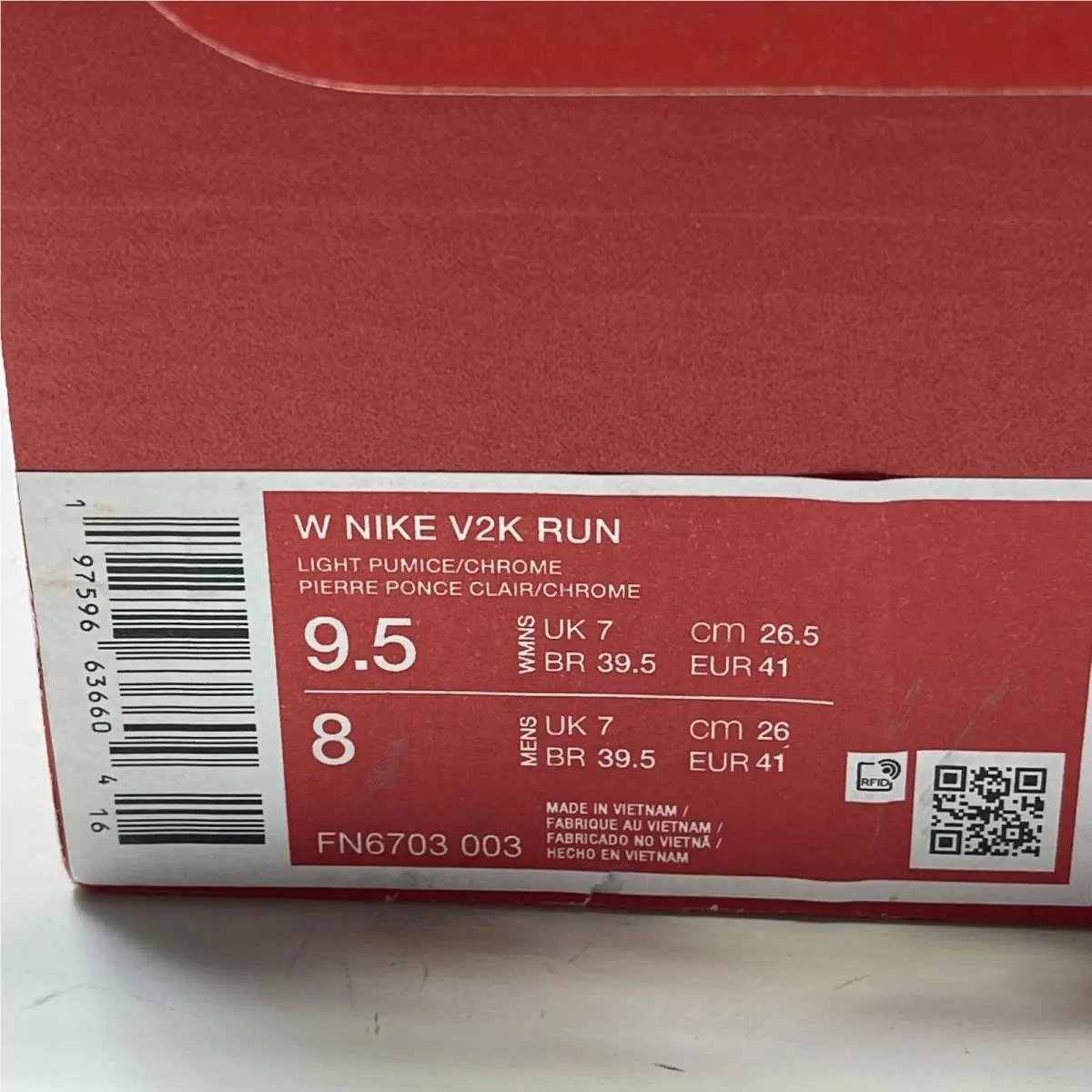 Nike shoes - Nike V2K Run - Run - FN6703-003 - Gray 12