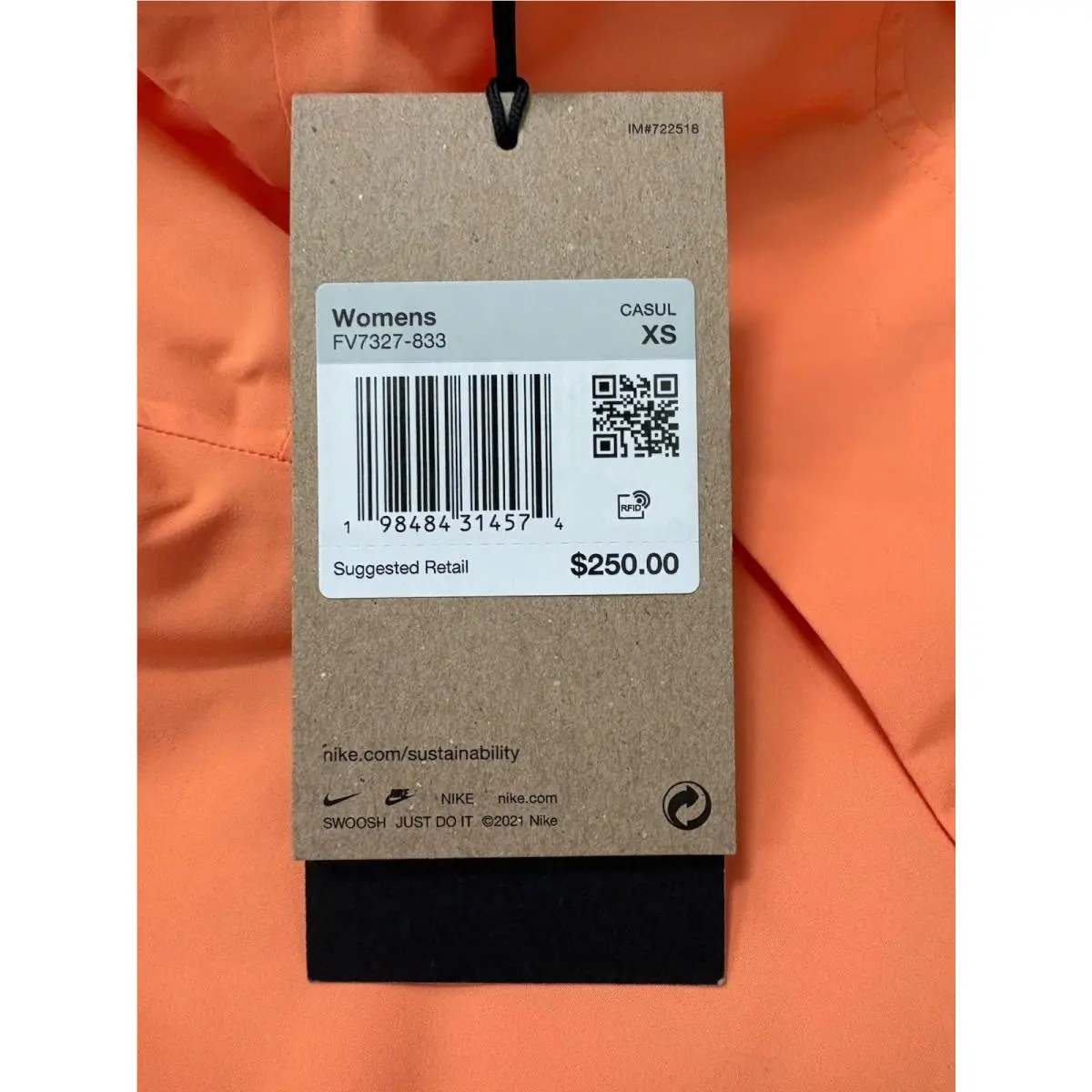 Nike clothing - Nike ACG Skull Peak - ACG Skull Peak - FV7327833 - Orange 1