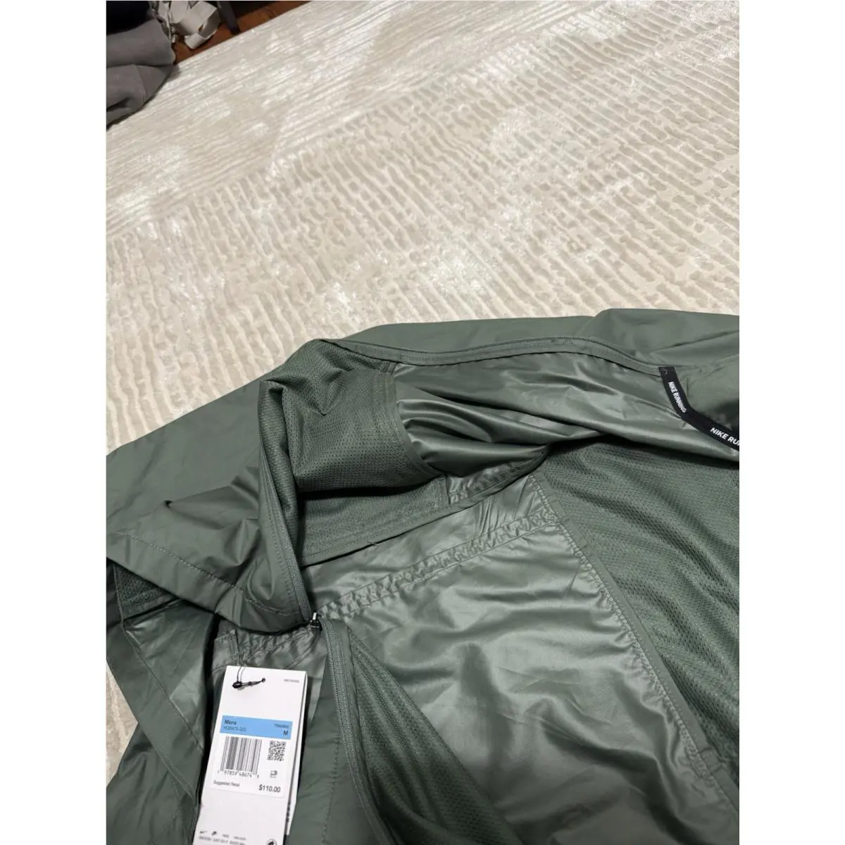 Nike clothing - 2024 Men REPEL Unlimited Hoody Hoodie Full-Zip Top GYM Jackets - FB7552-010 - Green 3